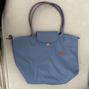 Longchamp blue tote bag